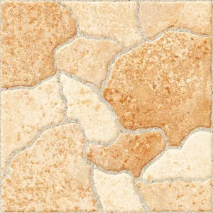Керамогранит Global Tile Roxy грес глазурованный камни бежевый 29,6*29,6 см