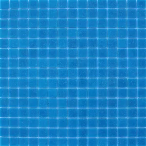 Мозаика Louis Valentino Стекло микс голубой моноколор 32,7х32,7 см
